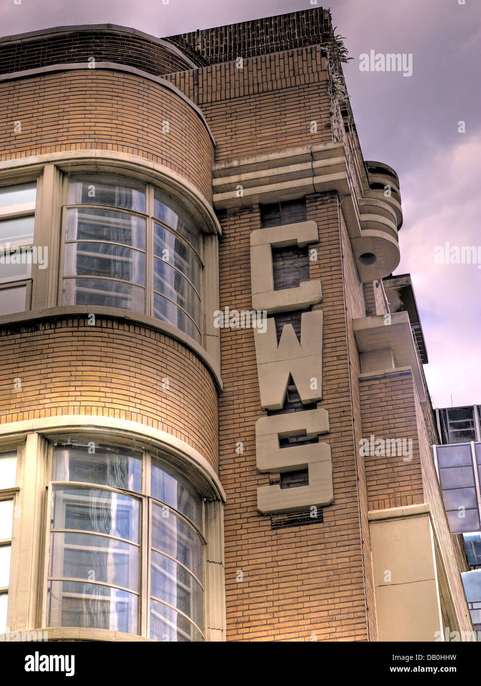 Die CWS Gebäude Ballon St Manchester England, UK Stockfoto