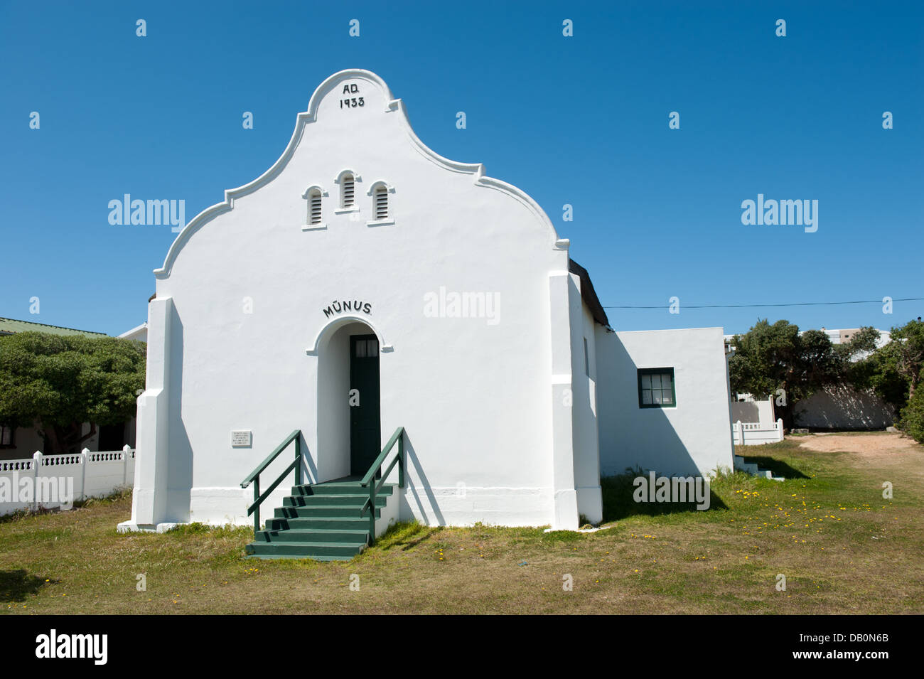 Alte Kirche, Arniston, Südafrika Stockfoto
