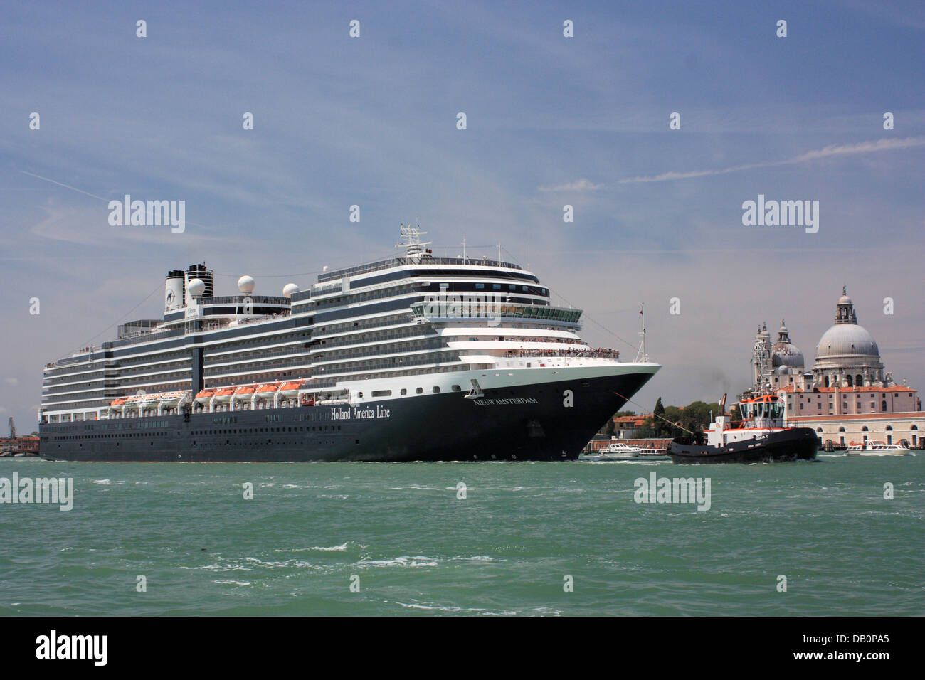 Kreuzfahrtschiff Nieuw Amsterdam, IMO 9378450 Stockfoto