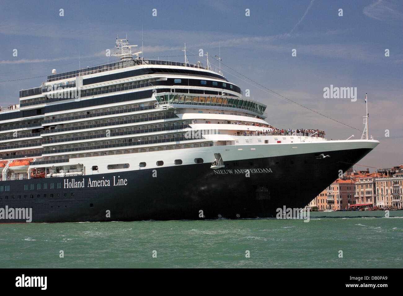 Kreuzfahrtschiff Nieuw Amsterdam, IMO 9378450 Stockfoto
