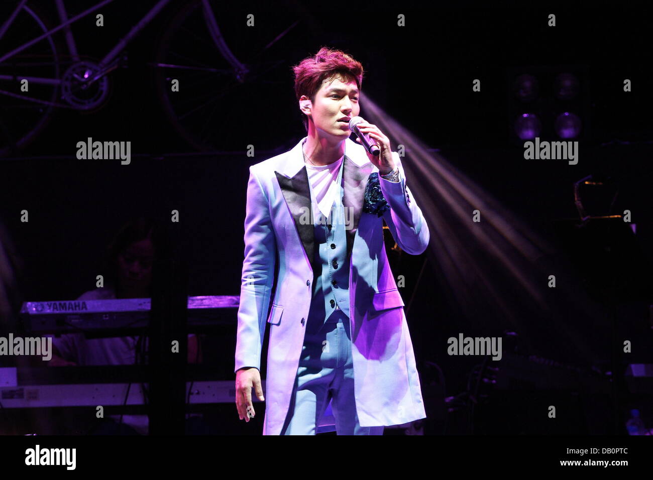 Taipei, Taiwan, China. 21. Juli 2013. Lee Min Ho durchgeführt auf "My Everything" World Tour in Taipei, Taiwan, China auf Sonntag, 21. Juli 2013. © TopPhoto/Alamy Live News Bildnachweis: TopPhoto/Alamy Live-Nachrichten Stockfoto