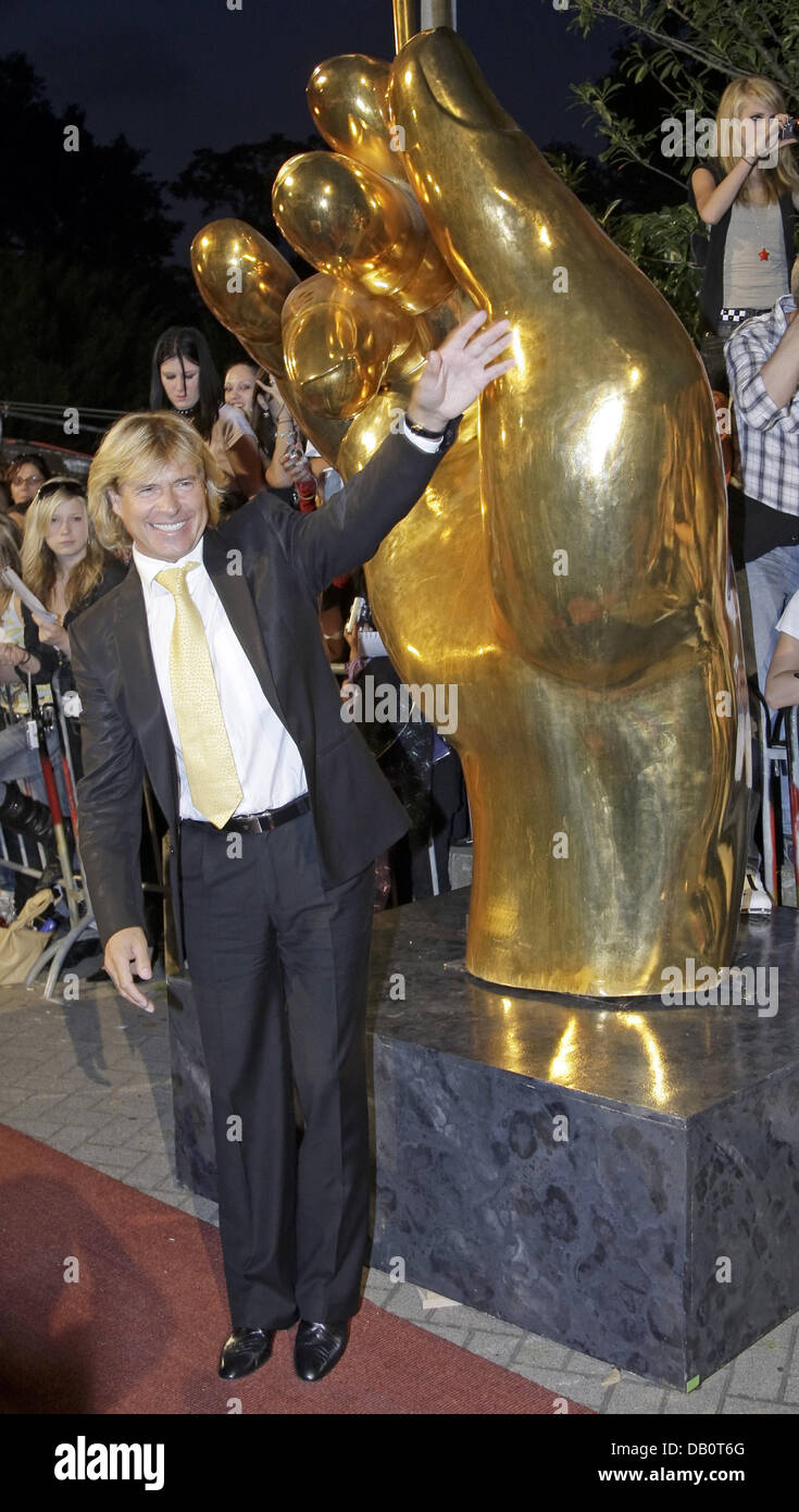 Österreichische Sänger Hansi Hinterseer kommt für die 27. Goldene