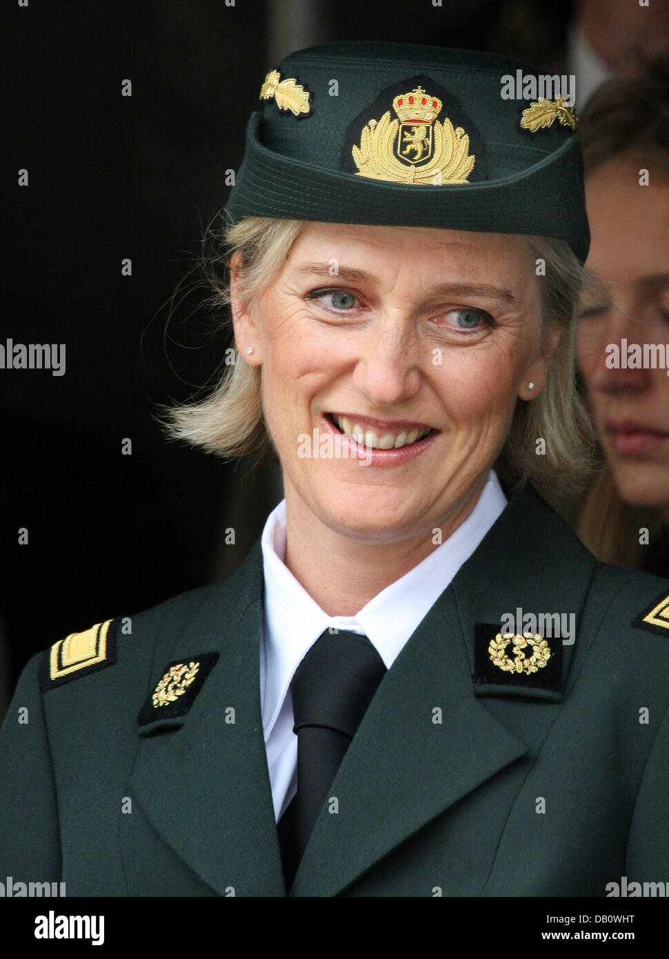 Prinzessin Astrid Von Belgien L chelt W hrend Der Vereidigung Von Ihr 