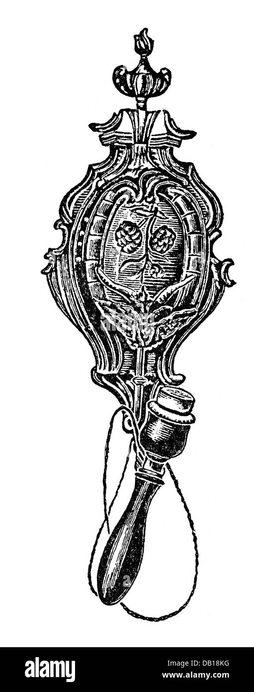 Tabak / Rauchen, Zigarre, Zigarrenanzünder, Holzstich, aus: Friedrich Eduard Bilz, Neue Naturheilkunde, Leipzig, Deutschland, 1902, Zusatz-Rechte-Clearenzen-nicht vorhanden Stockfoto