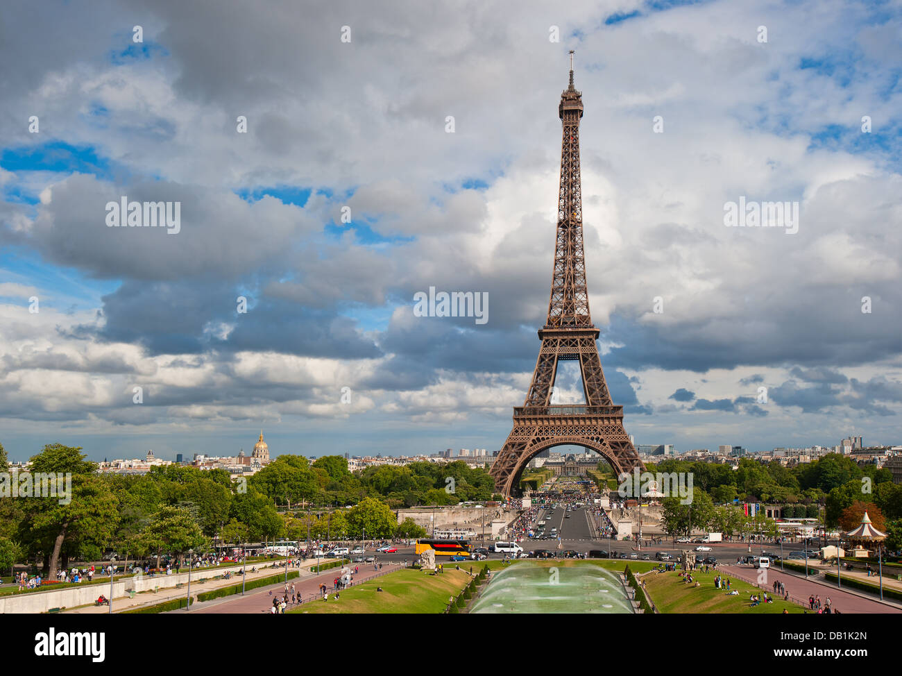 Eiffelturm, Paris, Frankreich Stockfoto