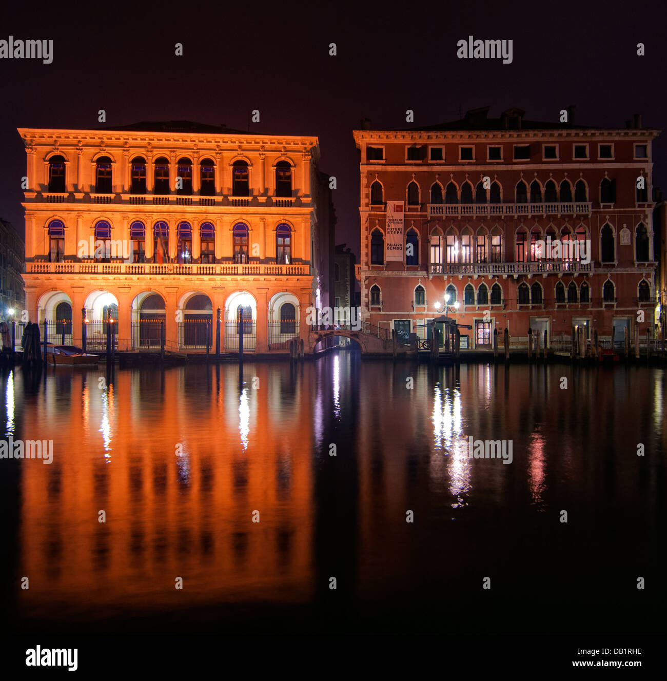 ungewöhnliche Pittoresque Blick auf Venedig Italien größten touristischer Ort auf der Welt noch geheime findet versteckte Flecken Stockfoto