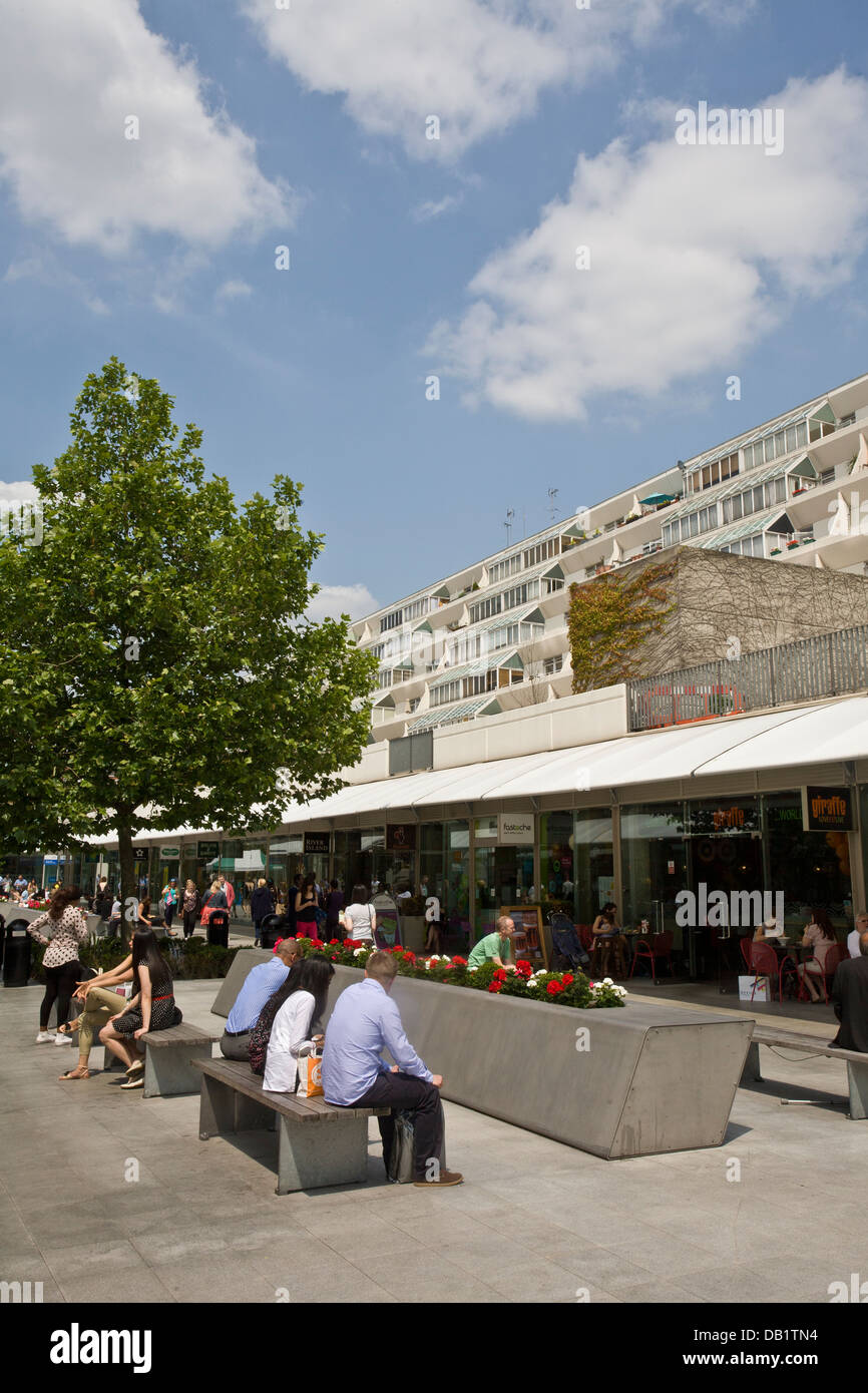 Das Brunswick Centre, Bloomsbury, Camden, London, England, Vereinigtes Königreich Stockfoto