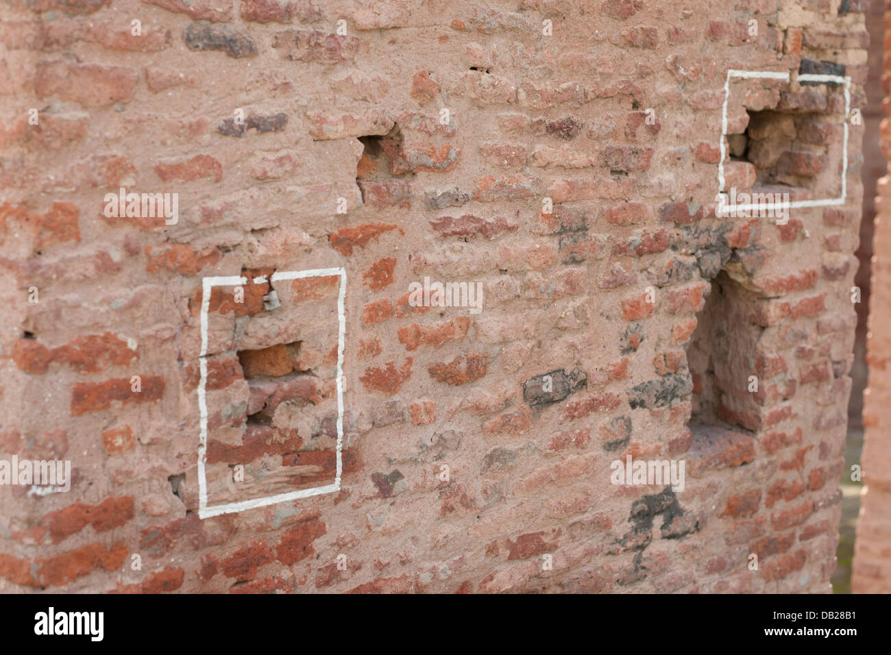 Jallianwala Bagh, Garten in der nördlichen indischen Stadt Amritsar, Ort des Massakers von Brigadegeneral Reginald E.H. Dyer. Stockfoto