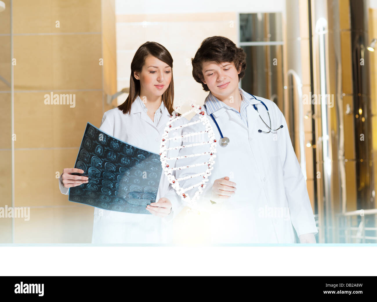 moderne medizinische Forschung Stockfoto