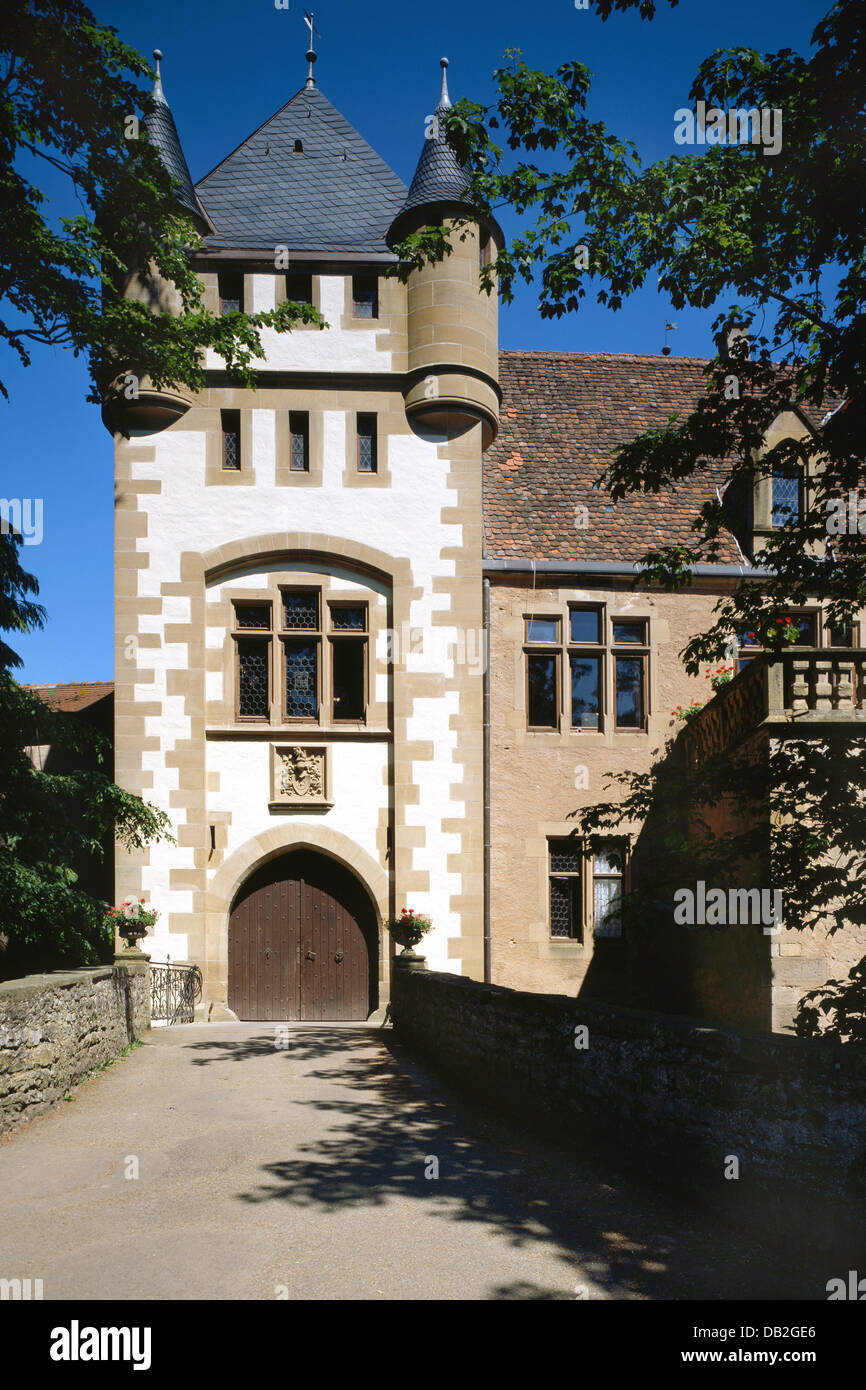 Das Bild Zeigt Die Goetz Schloss Aus Dem 15 Und 16 Jahrhundert
