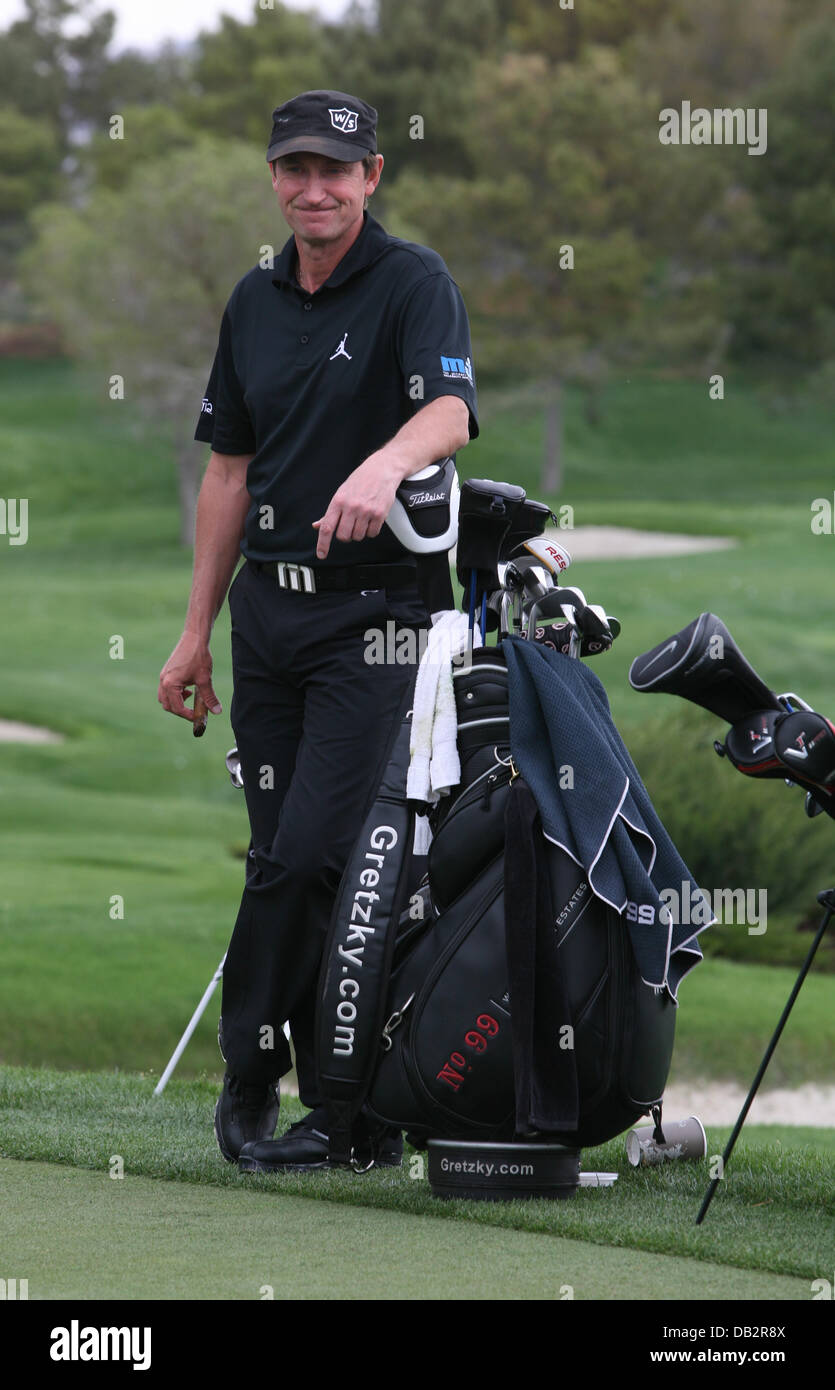 Wayne Gretzky Michael Jordan Celebrity Invitational Golfturnier an Shadow Creek Golfplatz Las Vegas, Nevada - 02.04.11 Stockfoto