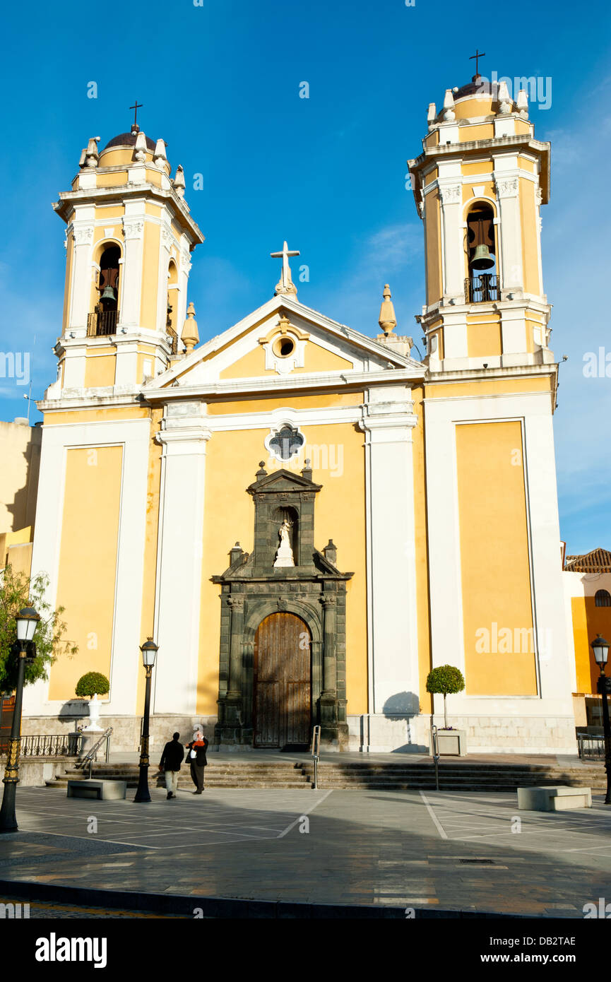 Catedral De La Asuncion. Ceuta, Plaza de Africa. Ceuta. Nordafrika. Stockfoto