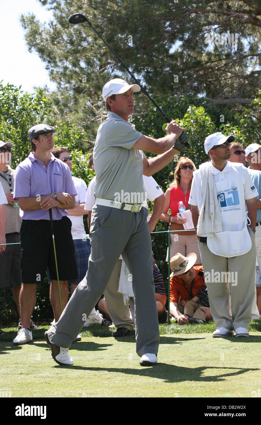 Wayne Gretzky Michael Jordan Celebrity Invitational Golfturnier an Shadow Creek Golfplatz Las Vegas, Nevada - 03.04.11 Stockfoto