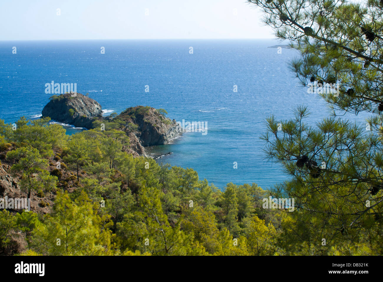 Asien, Ägypten, Provinz Antalya, der Lykische Weg (Likya Yolu) von Tekirova Nach Olympos Stockfoto