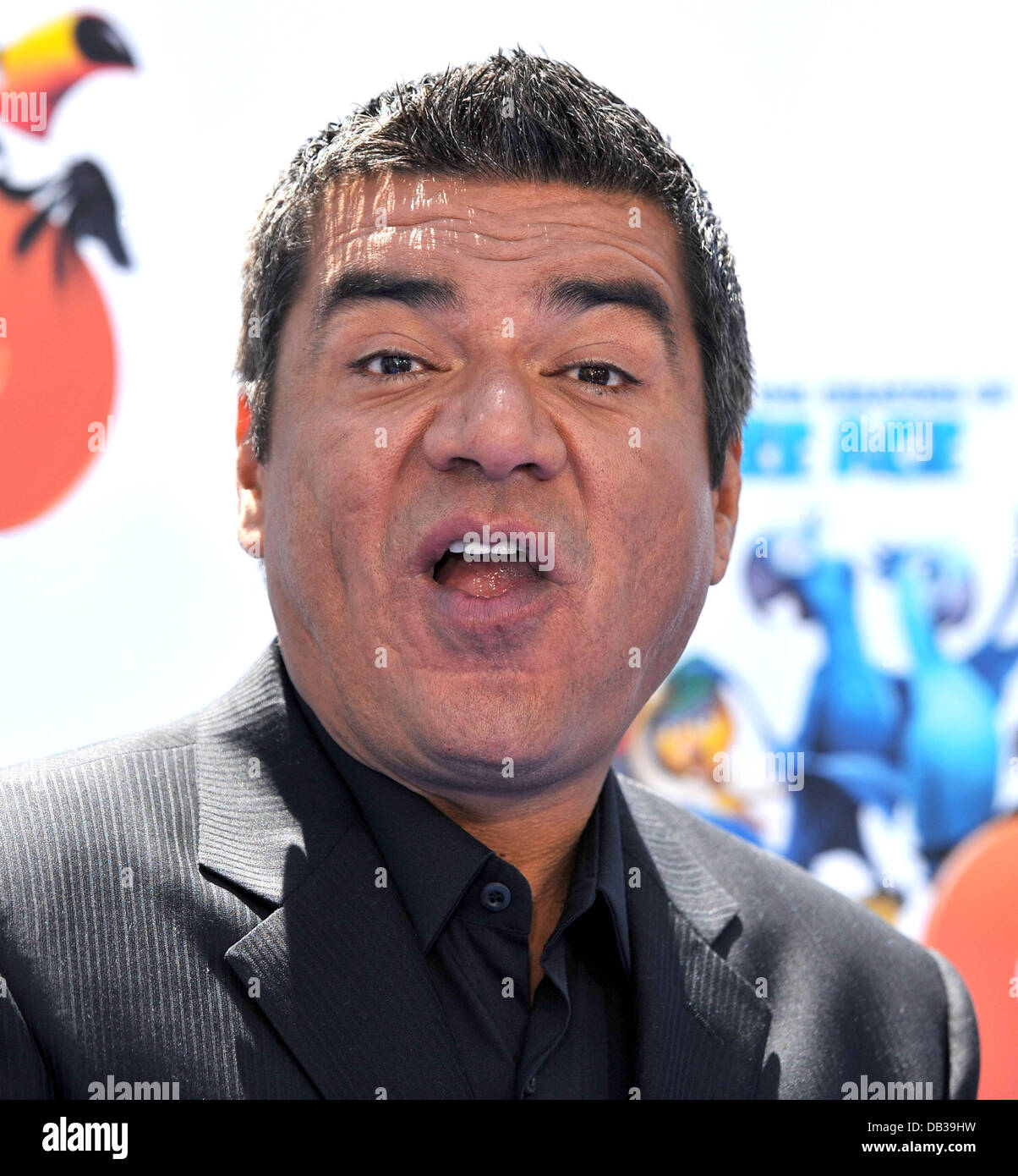 George Lopez Los Angeles Premiere von "Rio" statt, bei der Graumans Chinese Theatre Los Angeles, Kalifornien - 10.04.11 Stockfoto