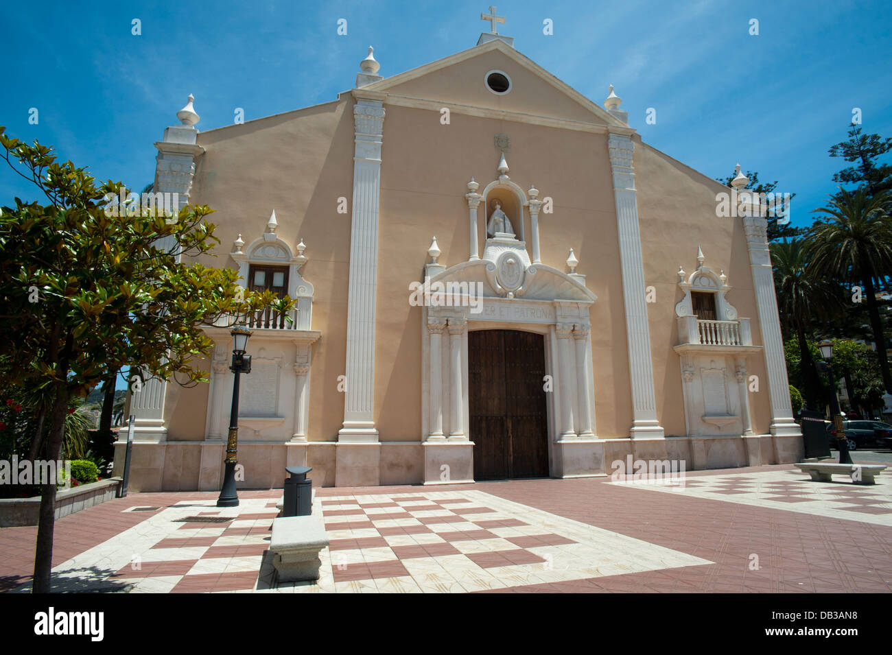 Santuario de Nuestra Señora de Africa. Ceuta. Spanien. Stockfoto