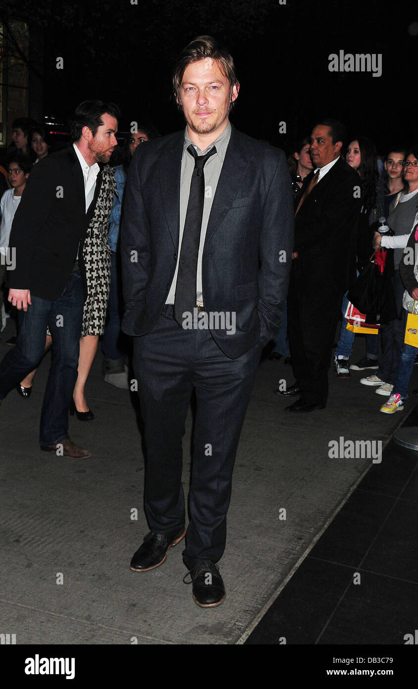 Norman Reedus, bei der New York-Premiere von "Verschwörer" im Museum of Modern Art. New York City, USA - 11.04.11 Stockfoto