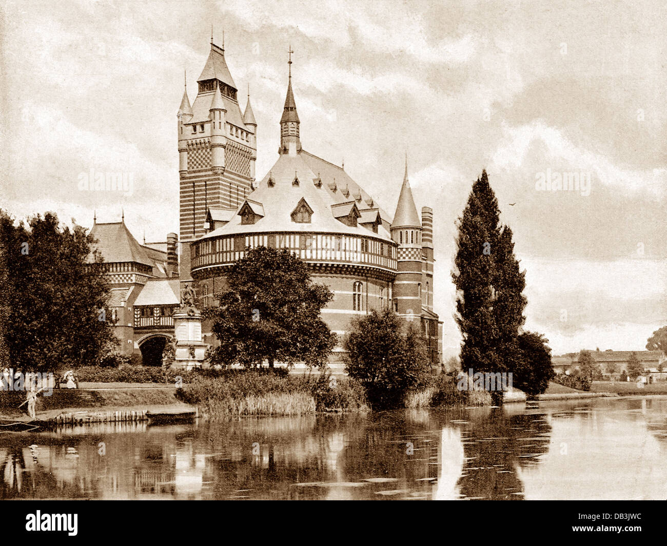 Stratford-upon-Memorial Theatre möglicherweise der 1930er Jahre Stockfoto