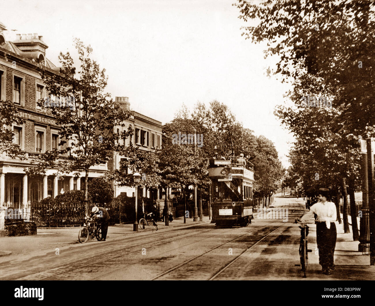 Rochester New Road frühen 1900er Jahren Stockfoto