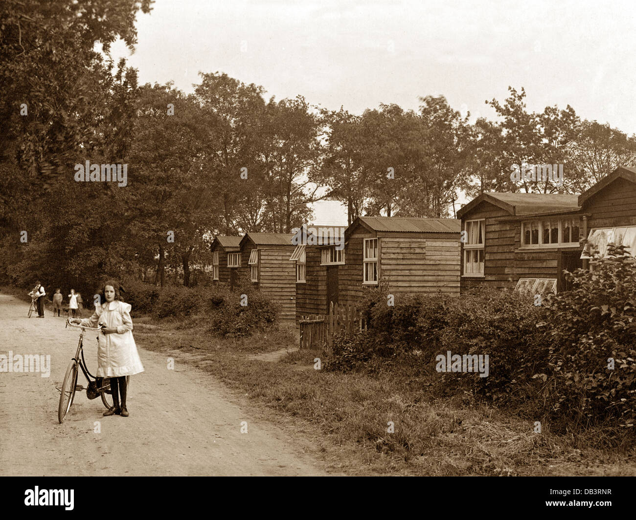 Kirk Sandall Pilkington Glashütten frühen 1900er Jahren Stockfotografie -  Alamy