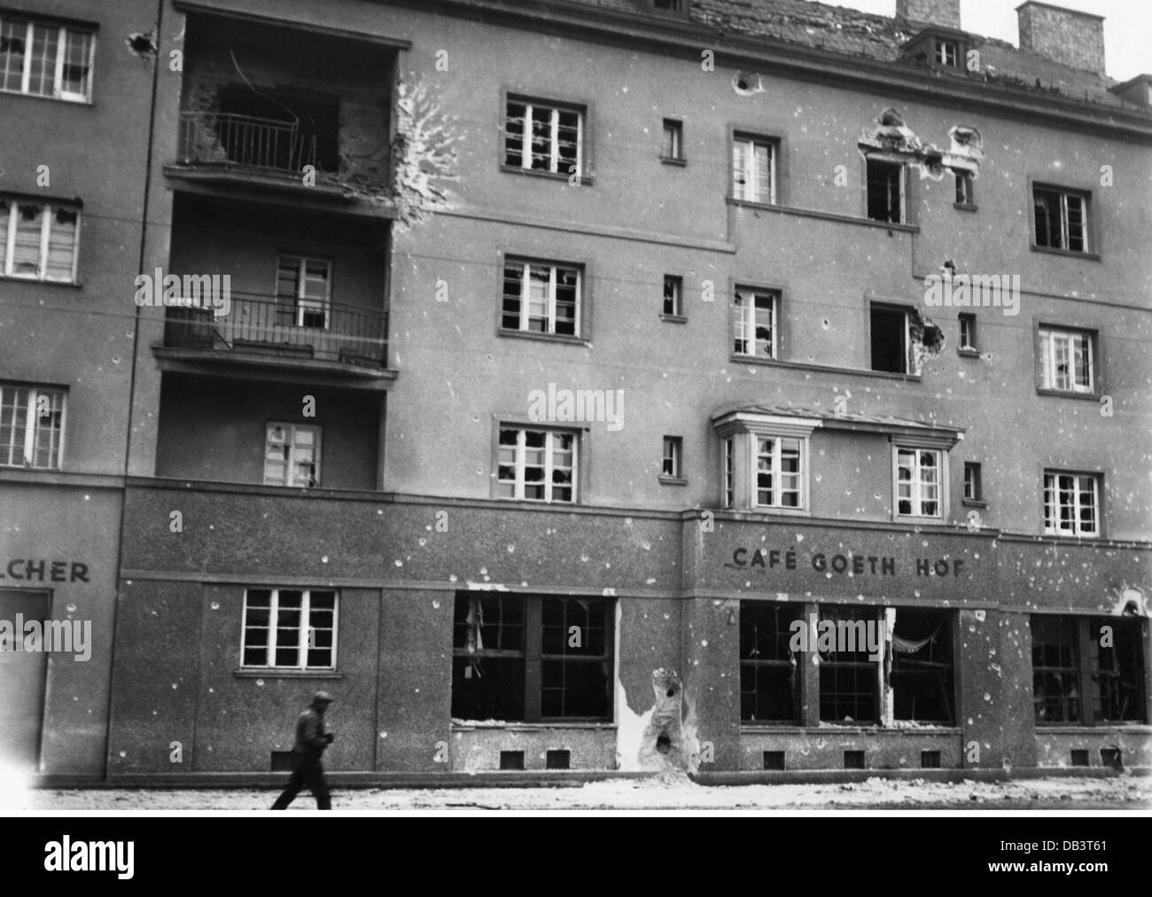 Österreichischer Bürgerkrieg, 12. - 15.2.1934, Zusätzliche-Rechte-Clearences-Nicht Verfügbar Stockfoto
