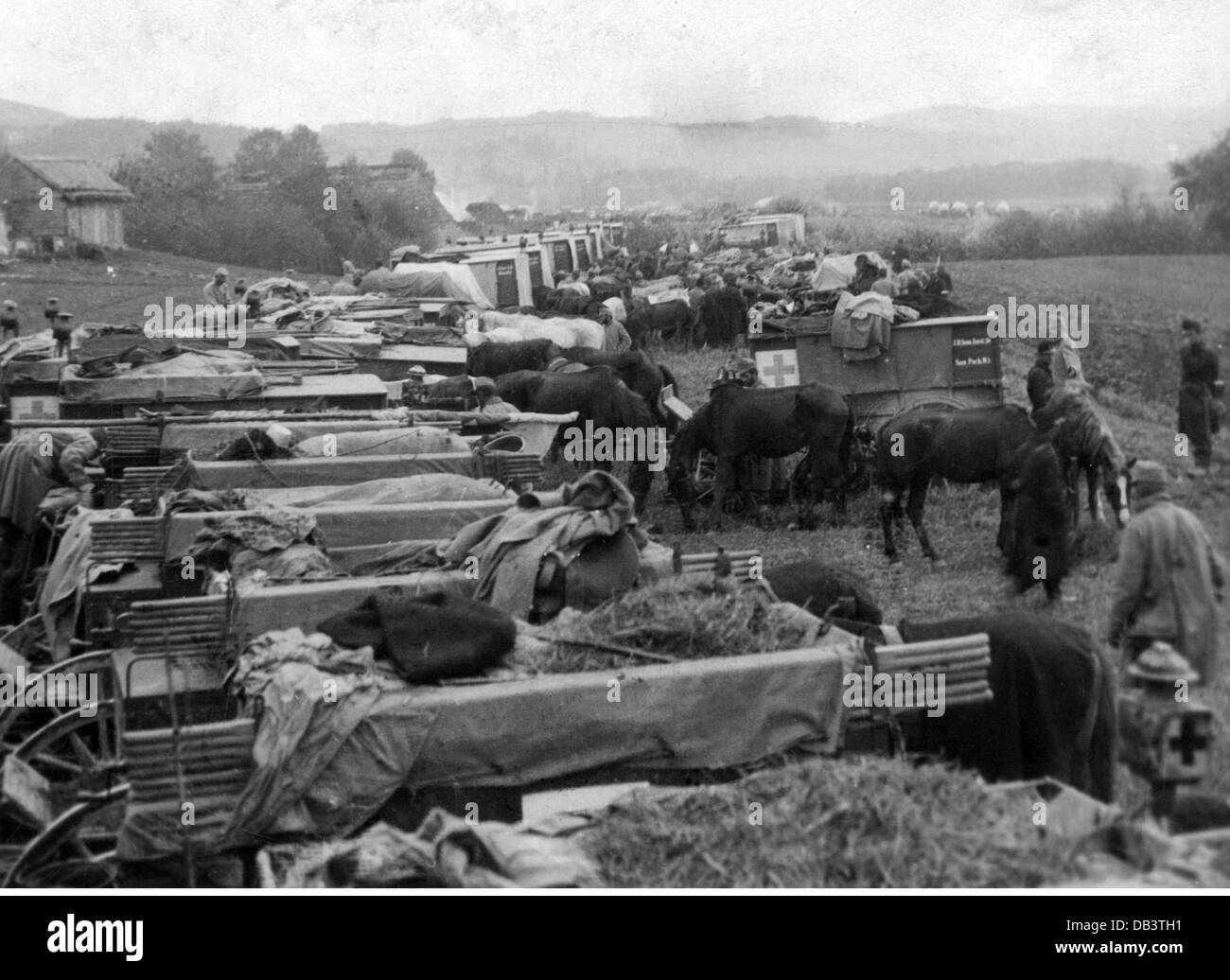 Veranstaltungen, erster Weltkrieg / 1. Weltkrieg, medizinischer Dienst, 1914 - 1918, Zusatz-Rechte-Clearences-nicht vorhanden Stockfoto