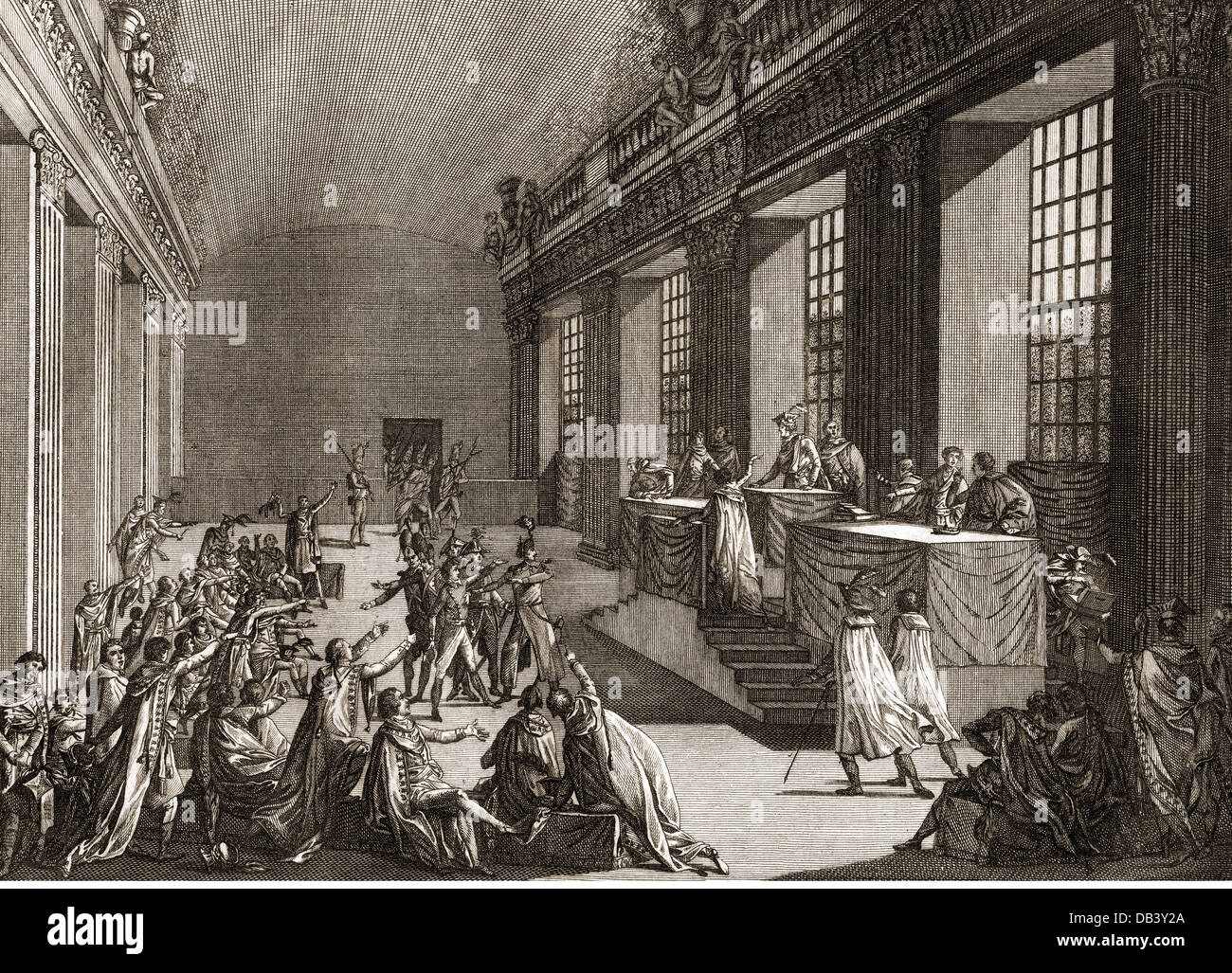 Französische Revolution 1789 1799, coup Der achtzehnte Brumaire VIII