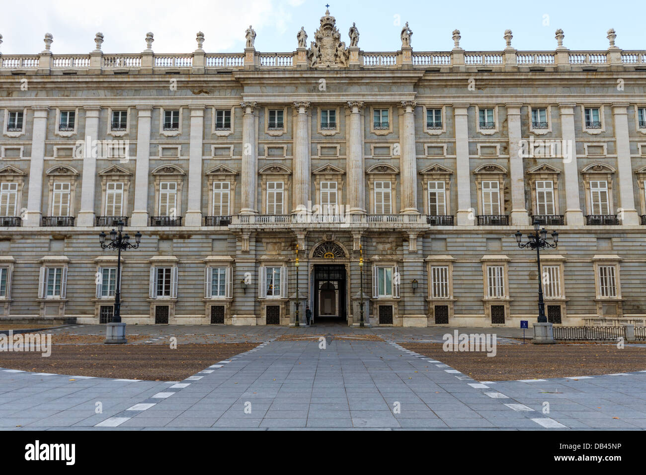 Königspalast in Madrid, Spanien, Europa Stockfoto