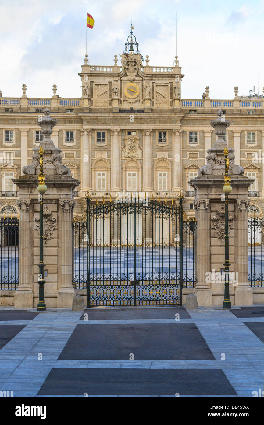 Königspalast in Madrid, Spanien, Europa Stockfoto