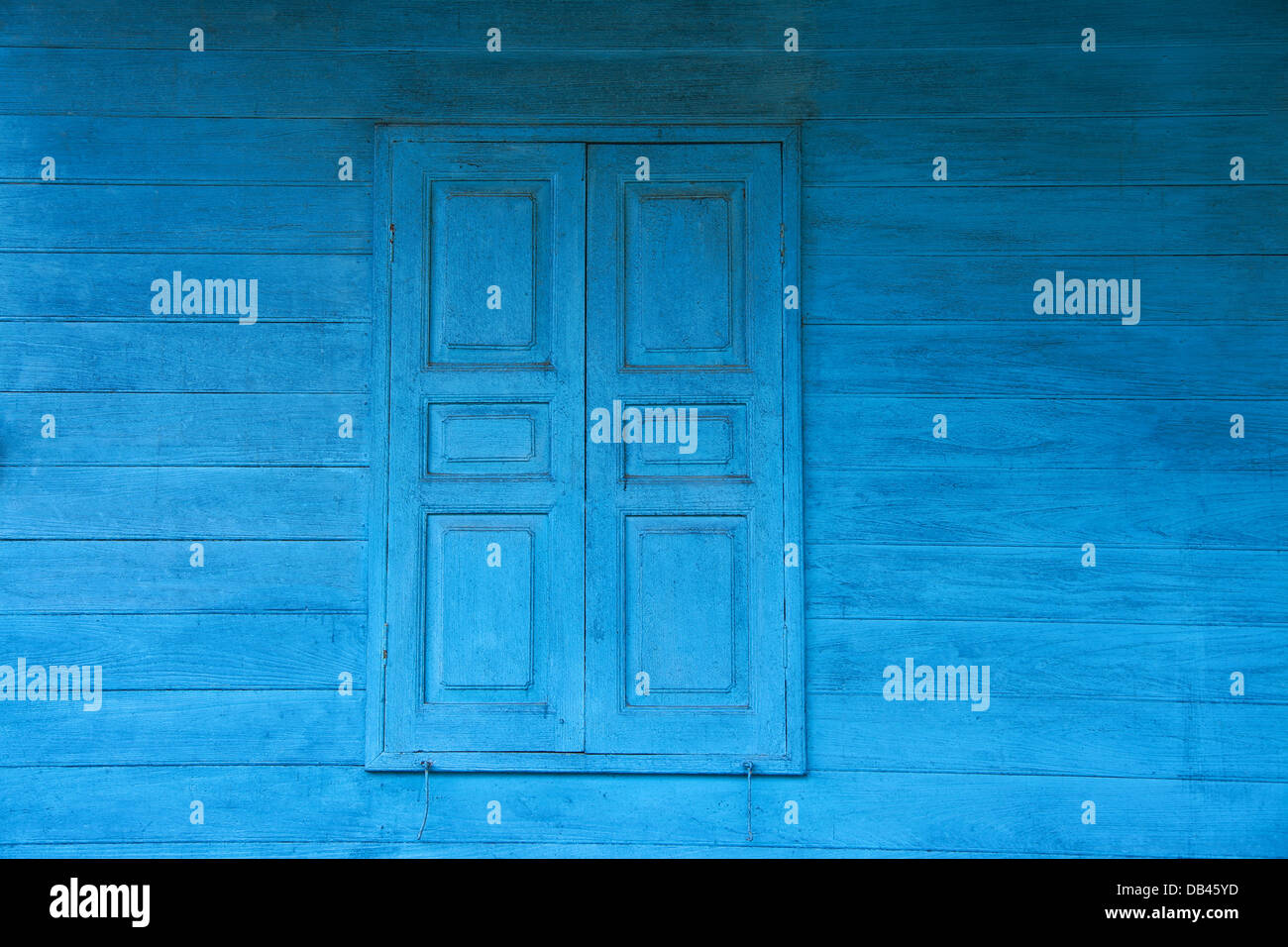 Alte Holzfenster Stockfoto