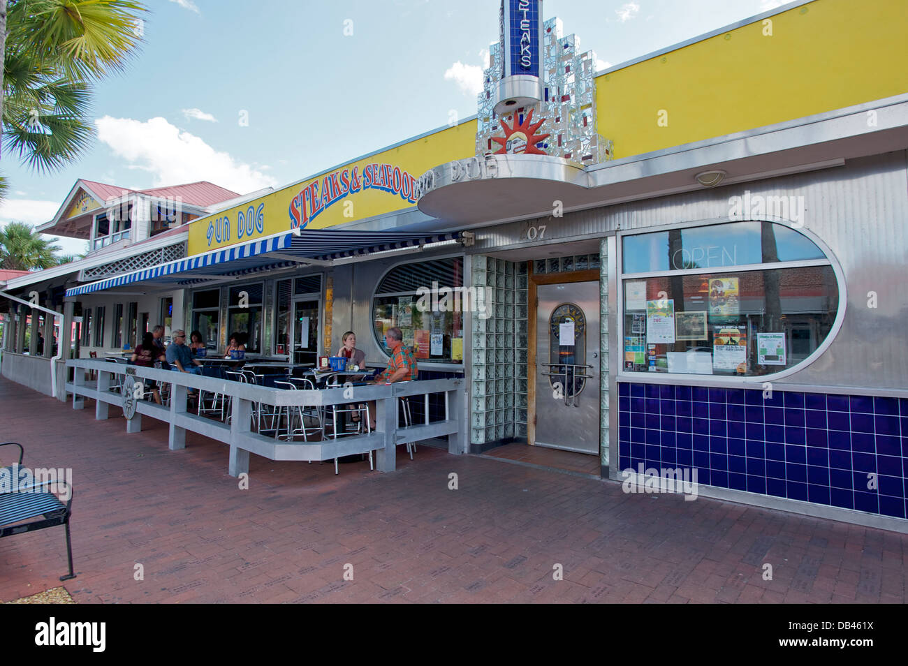 Sundog Diner, Neptune Beach, Florida Stockfoto