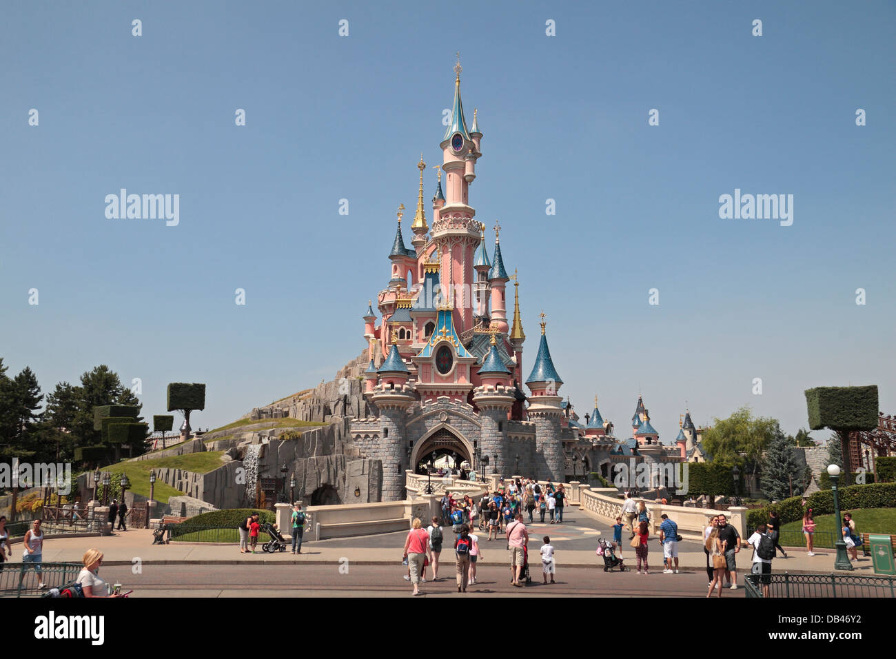 disneyland paris Stockfoto