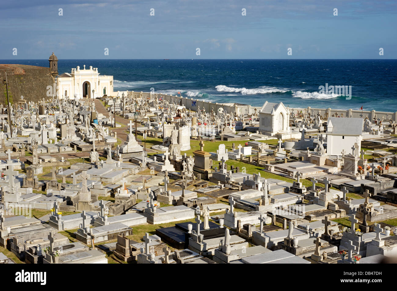 Old San Juan Friedhof, Puerto Rico Stockfoto