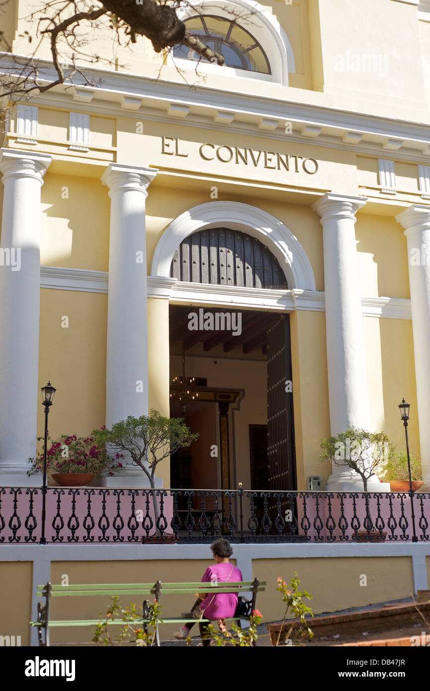 El Convento, San Juan, Puerto Rico Stockfoto