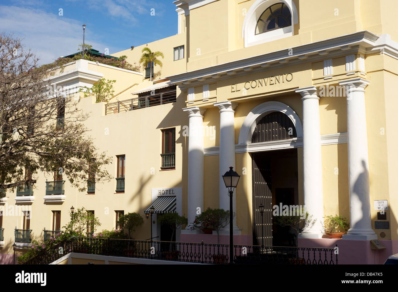 El Convento, San Juan, Puerto Rico Stockfoto