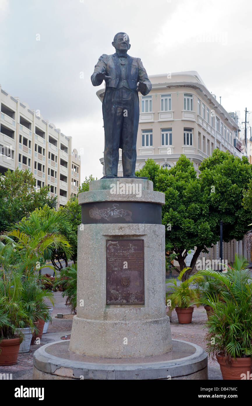 Plaza Arturo Somohano Stockfoto
