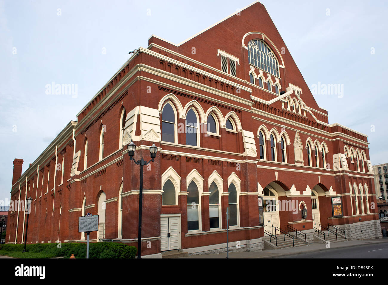 Ryman Auditorium in Nashville, Tennessee Stockfoto