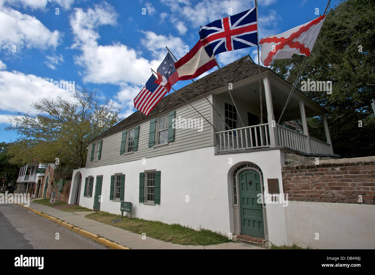 Älteste Haus-Museum, St. Augustine, Florida, USA Stockfoto