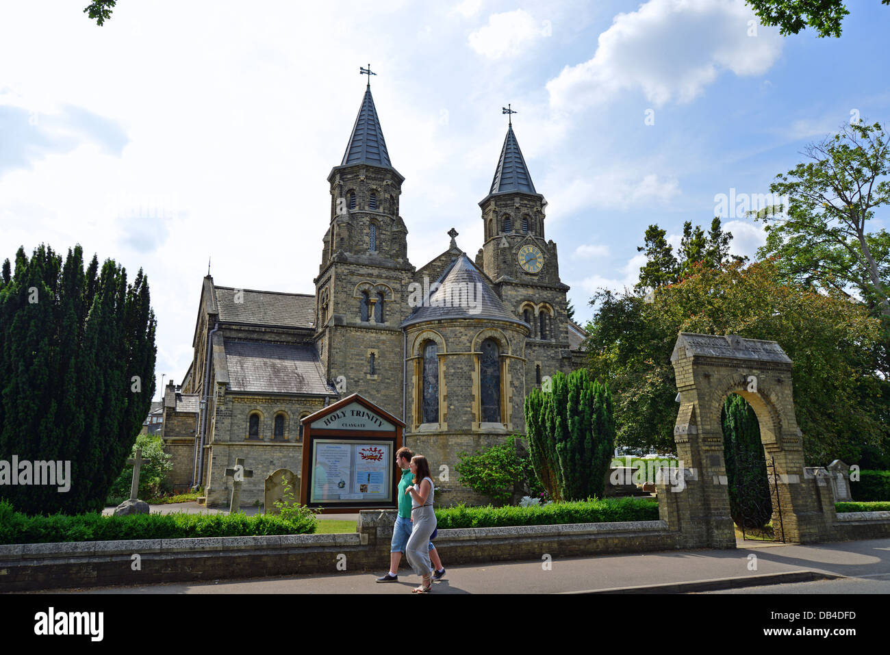Holy Trinity Church, Church Road, Claygate, Surrey, England, Vereinigtes Königreich Stockfoto