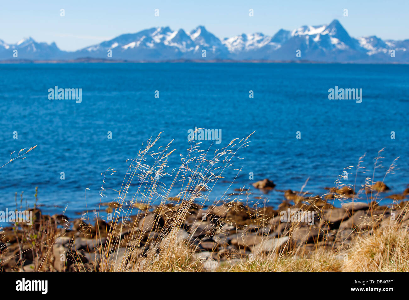 Norwegischer fjord Stockfoto