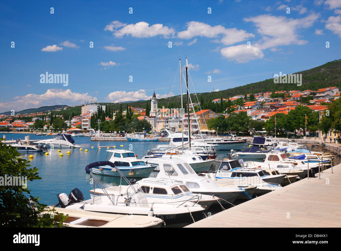Selce Kroatien Stockfoto