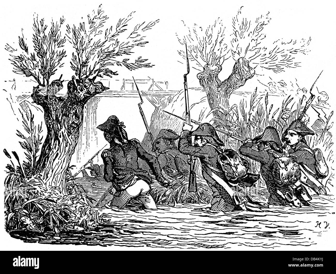 Militär, Frankreich, um 1810, zusätzliche-Rechte-Clearences-nicht verfügbar Stockfoto