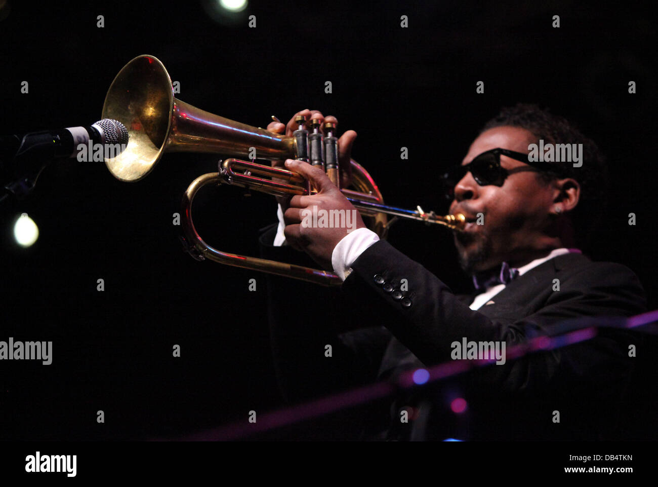 Roy Hargrove Blue Note Jazz profitieren für Japan an der Highline Ballroom New York City, USA - 19.04.11 Stockfoto