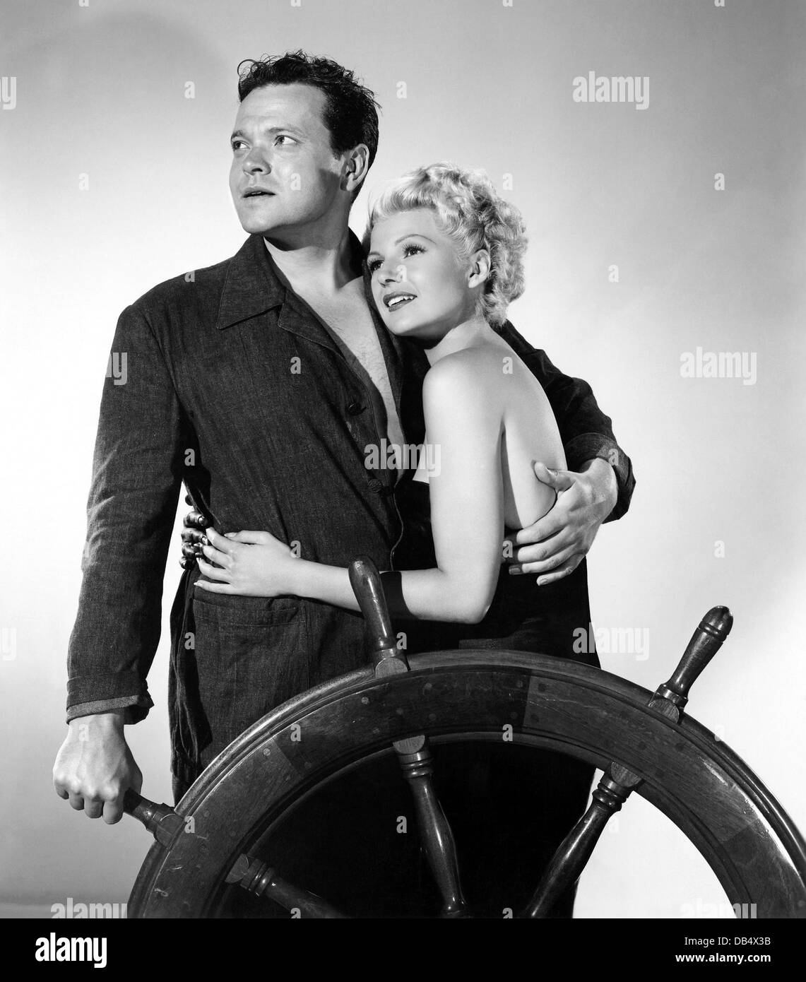 DIE LADY von SHANGHAI Columbia, 1947. Unter der Regie von Orson Welles. Mit Rita Hayworth, Orson Welles Stockfoto