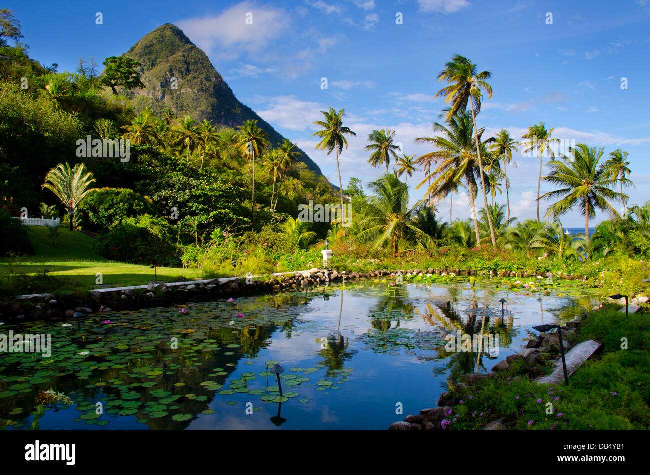St Lucia Stockfoto