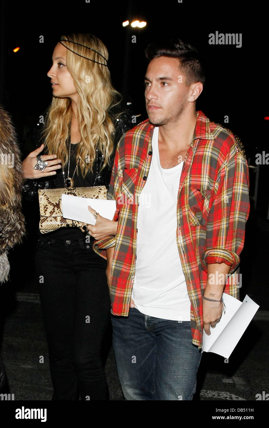 Nicole Richie prominenten Besuch ein Prince-Konzert in The Forum Los Angeles, Kalifornien - 22.04.11 Stockfoto