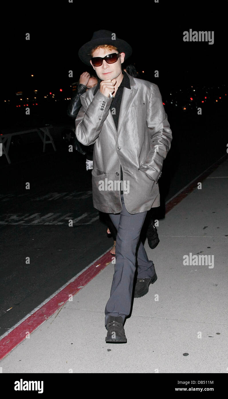 Corey Feldman prominenten Besuch ein Prince-Konzert in The Forum Los Angeles, Kalifornien - 22.04.11 Stockfoto
