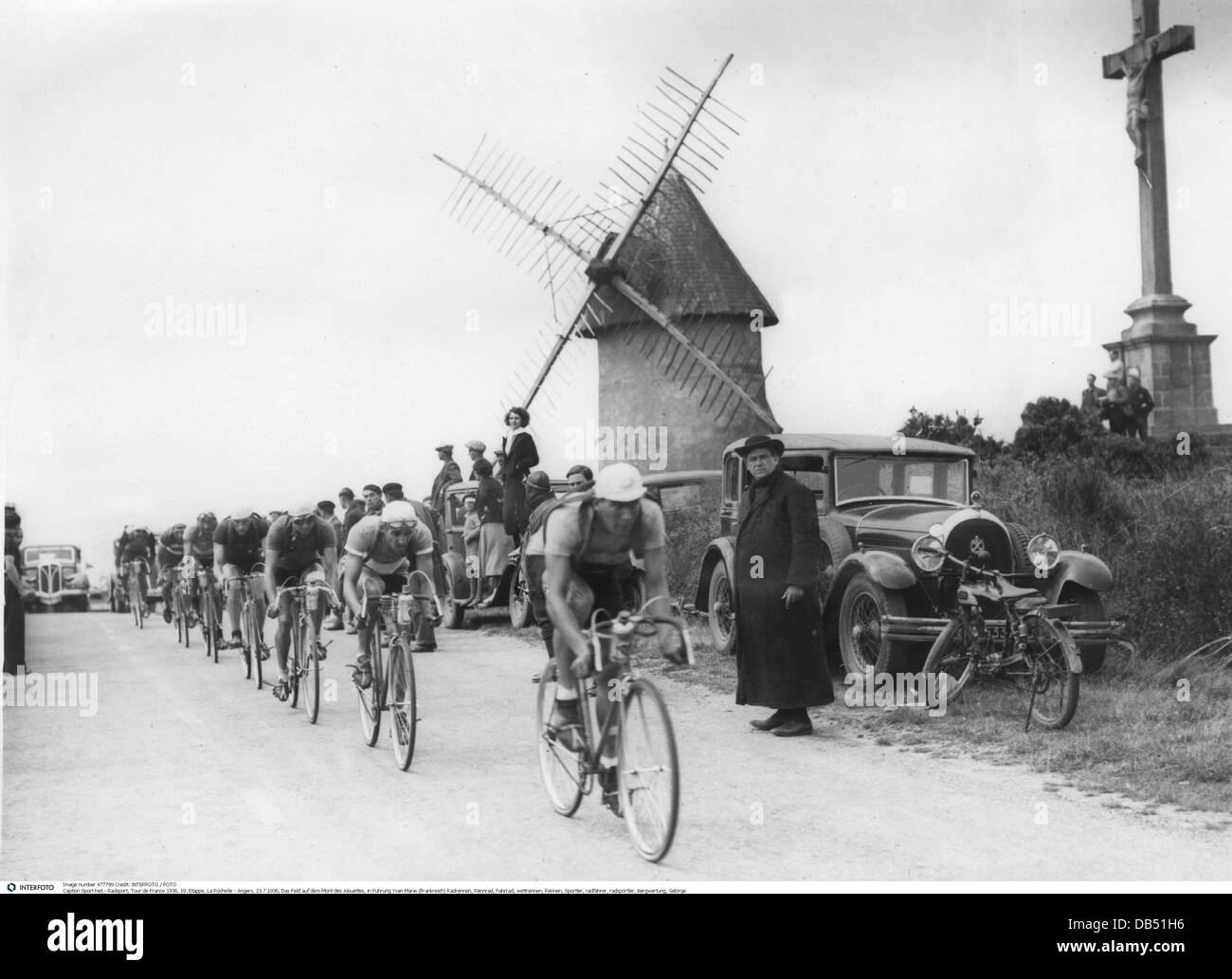 Sport, Radsport, Tour de France 1936, Stufe 19, La Rochelle Angers