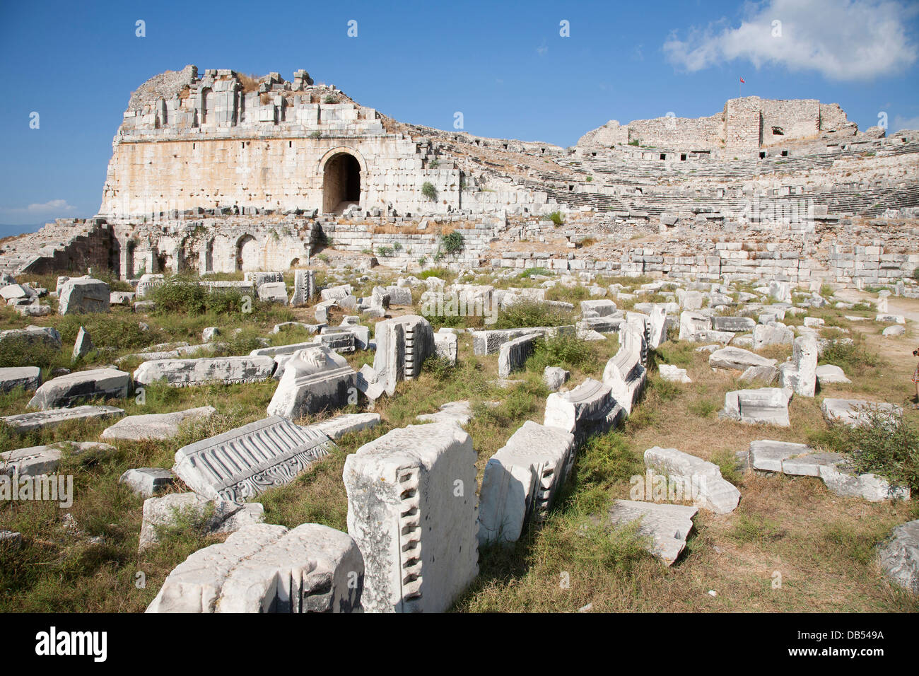 Theater miletus miletus ancient greek Fotos und Bildmaterial in hoher Auflösung Alamy