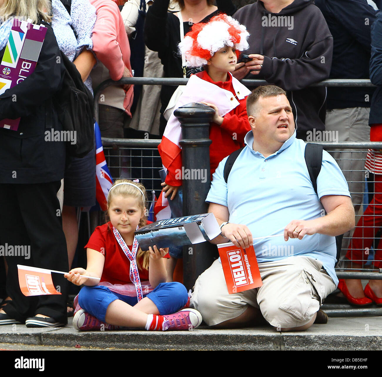 Die Hochzeit von Prinz William und Catherine Middleton - Atmosphäre am Goring Hotel in London, England - 29.04.11 Stockfoto